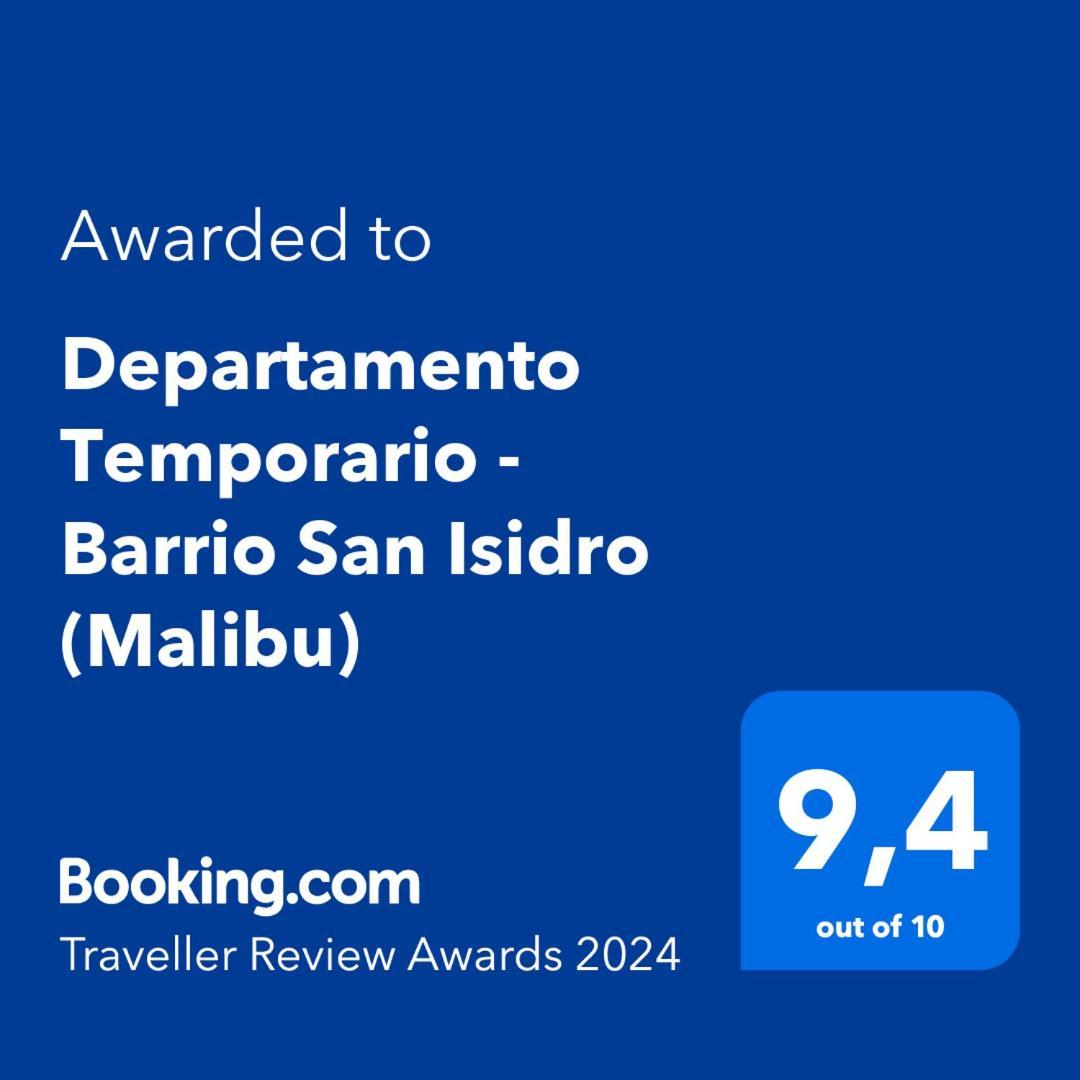 Departamento Temporario - Barrio San Isidro 维拉阿连德 外观 照片